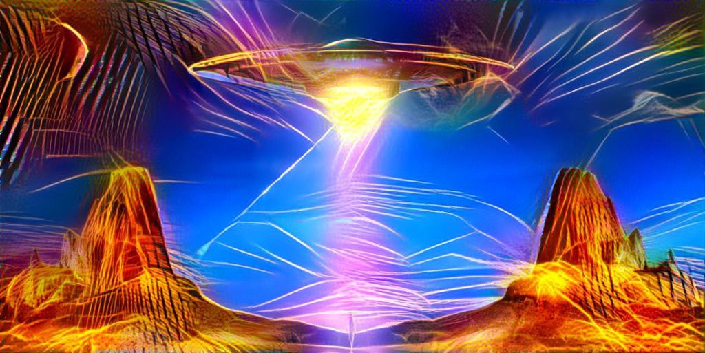Space war Deep Dream Generator